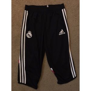 Real Madrid Men’s Cropped Soccer Pants